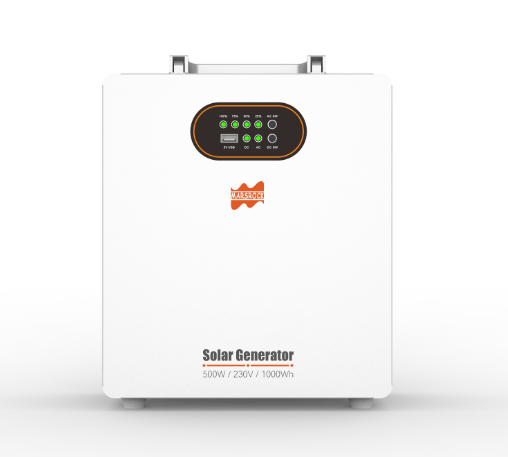 Mars Rock Portable Solar Generator MS 500W 1004Wh Green Portable Power Station with Lithium Battery