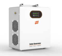 Mars Rock Portable Solar Generator MS 500W 1004Wh Green Portable Power Station with Lithium Battery