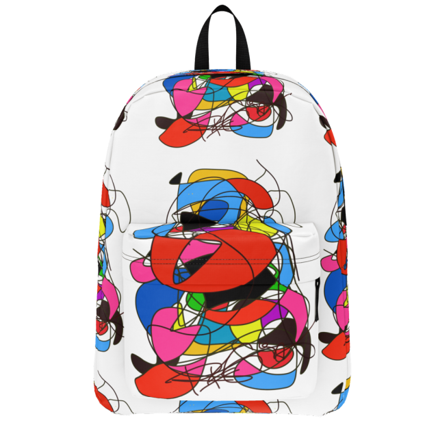 S82001 Abstract Art Colorful Regiaart Backpack