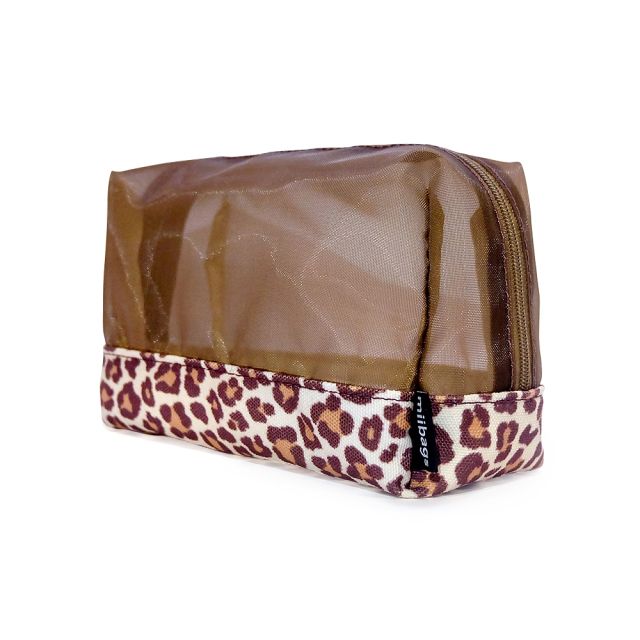 55061-LPD Leopard Print Cosmetic Bag