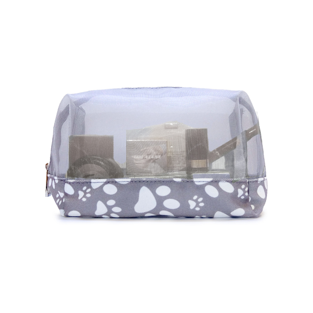 55061-DPP  Paw Cosmetic Bag