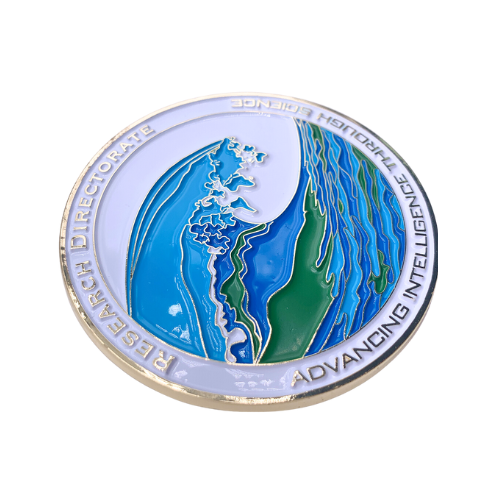 Custom Challenge Coin with Soft Enamel