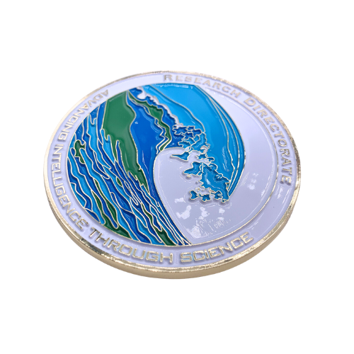 Custom Challenge Coin with Soft Enamel