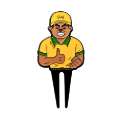 Bespoke Golf Divot Tool with Soft Enamel