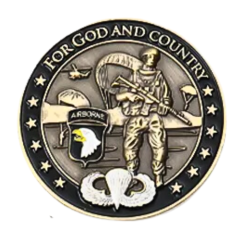 Custom Challenge Coin with Soft Enamel