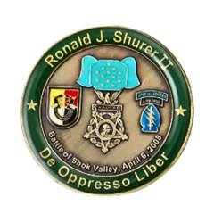 Custom Challenge Coin with Soft Enamel