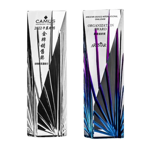 Bespoke Crystal Trophy