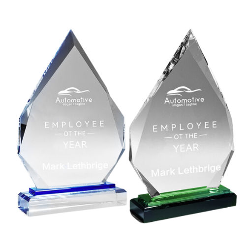 Bespoke Crystal Trophy