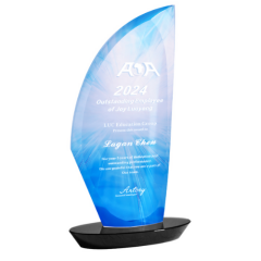 Bespoke Crystal Trophy