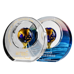 Bespoke Crystal Trophy