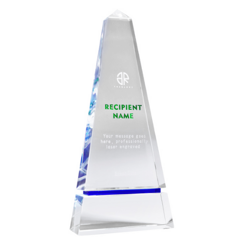 Bespoke Crystal Trophy