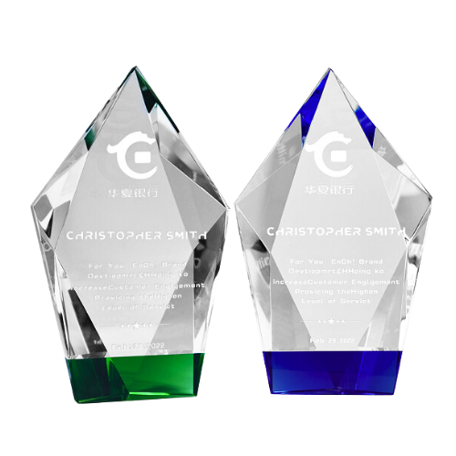 Bespoke Crystal Trophy