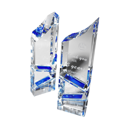 Bespoke Crystal Trophy