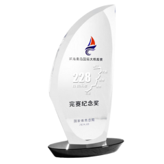 Bespoke Crystal Trophy