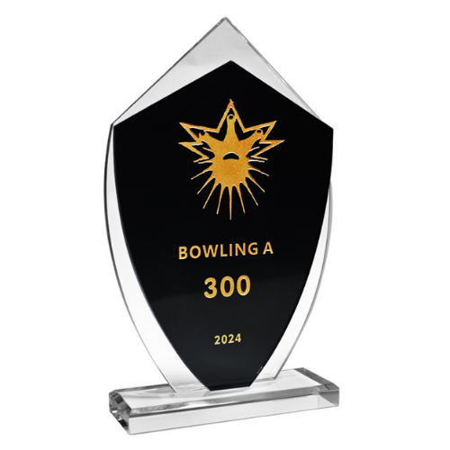 Bespoke Crystal Trophy