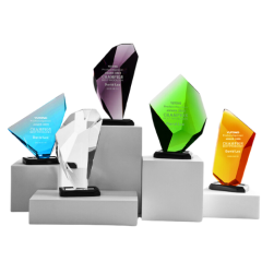 Bespoke Crystal Trophy