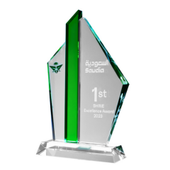 Bespoke Crystal Trophy