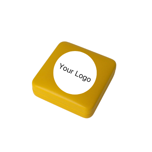 Bespoke Yellow PU Leather Box