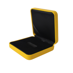 Bespoke Yellow PU Leather Box
