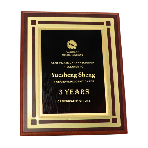 Bespoke Plaque