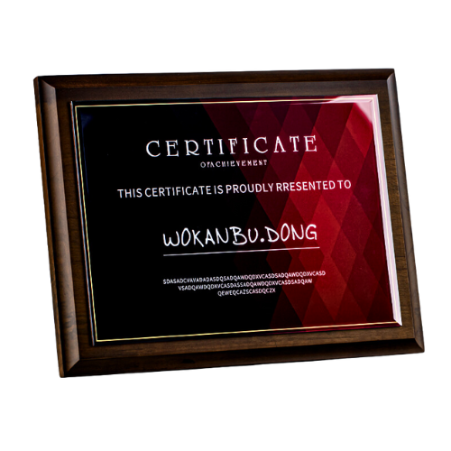 Bespoke Plaque