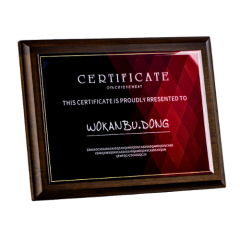 Bespoke Plaque