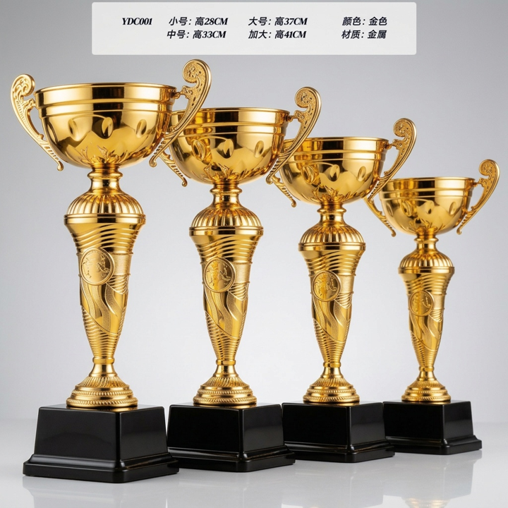 In-Stock Metal Trophies
