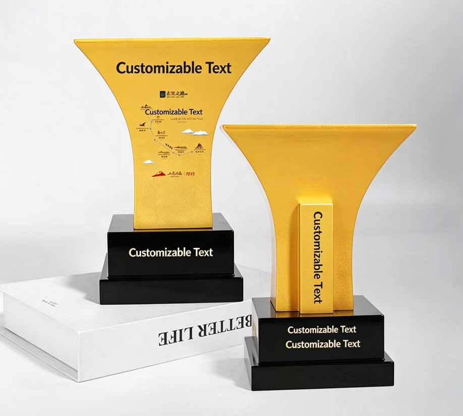 Bespoke resin trophy