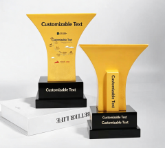 Bespoke resin trophy