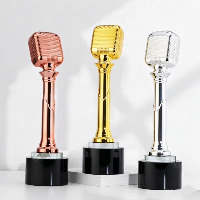 Bespoke metal trophy