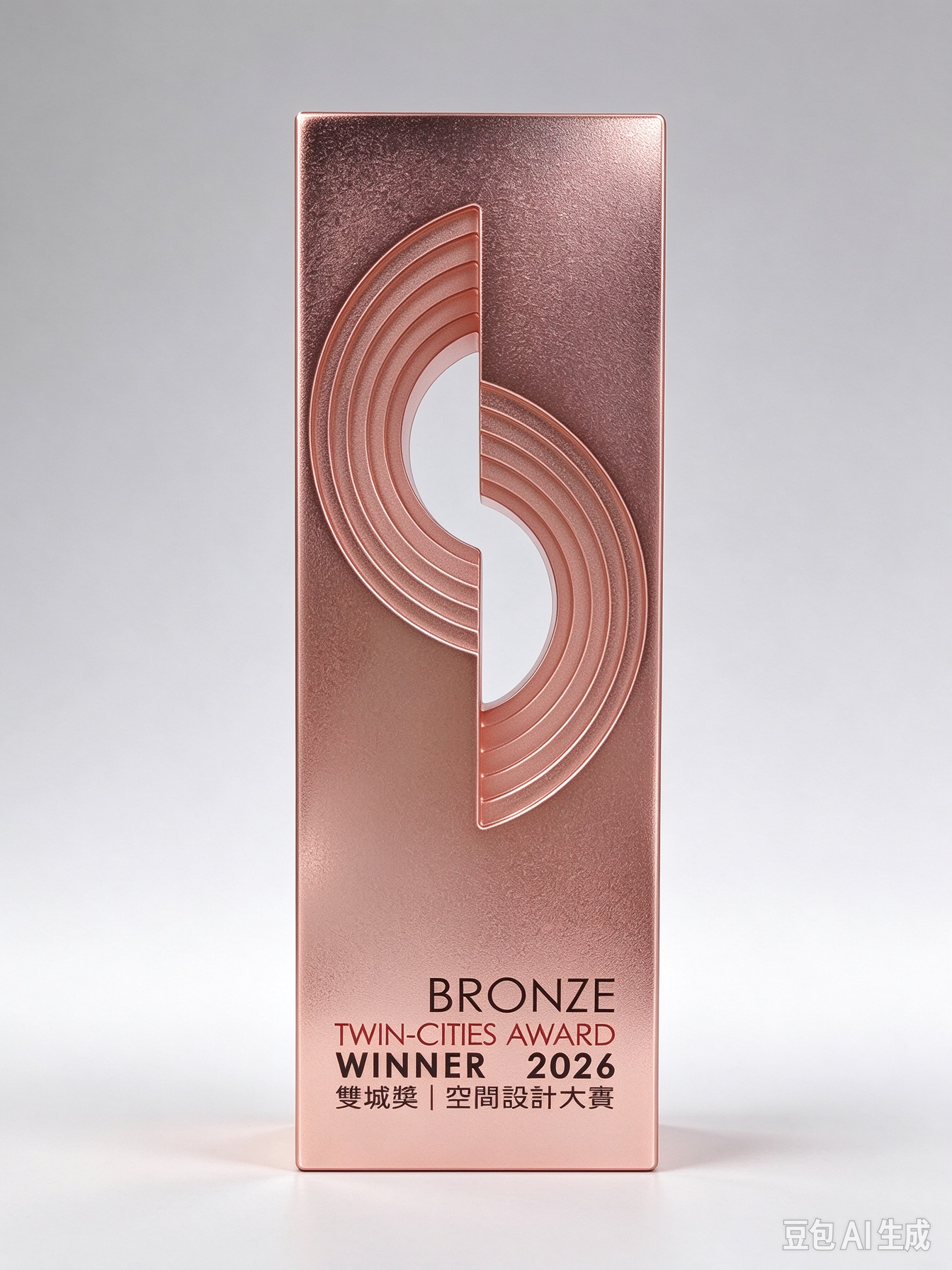 Bespoke metal trophy