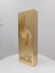 Bespoke metal trophy