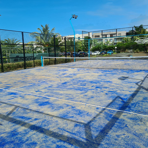 Luxury Panoramic Paddle Tennis Court Padel Manufacturer Professional Large Frame Cancha De Padel
