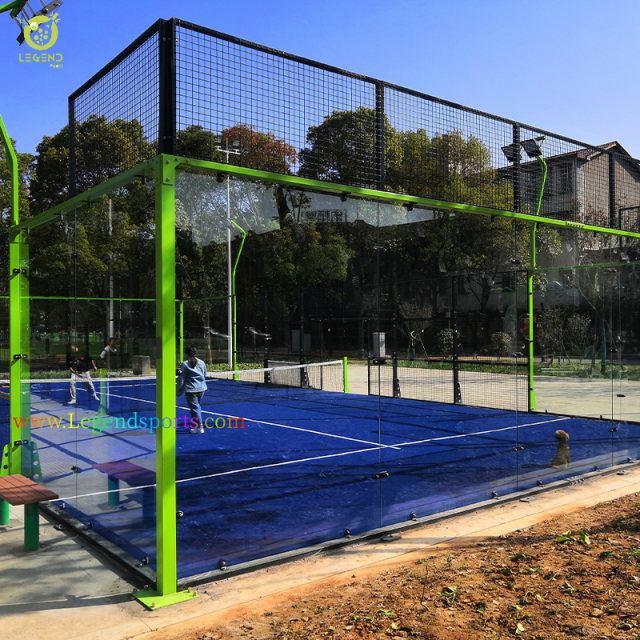 Legendsports Factory OEM/ODM Indoor Outdoor Single Padel Tennis Paddle Court