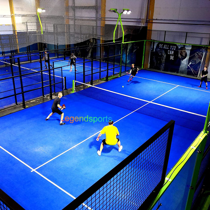 Factory Price Large Frame Outdoor Paddle Court Supplier Construction Terrain De Padel