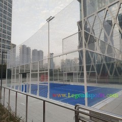 Professional Padel Manufacturer Customized Durable Hard Gusset Outdoor Indoor Paddle Tennis Court Cost