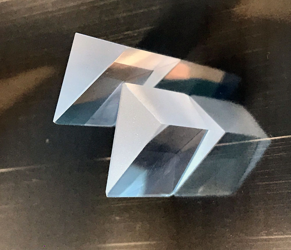 Beam Anamorphic Pair of Prisms for 405nm-470nm High Power Blue Laser Diode/Laser Beam Corrective Prisms