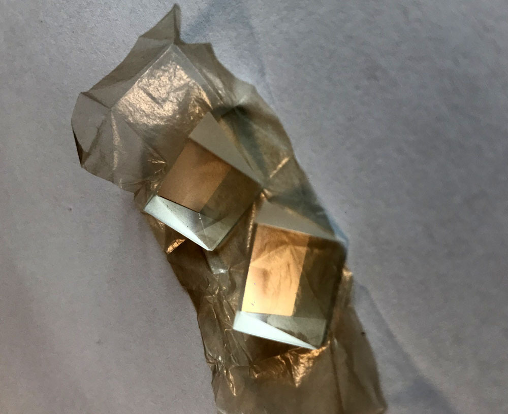 Beam Anamorphic Pair of Prisms for 405nm-470nm High Power Blue Laser Diode/Laser Beam Corrective Prisms