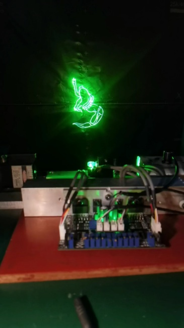 50K pps High Speed Galvo Scanner Laser Show/RGB Laser Scanner/Large Mirrors