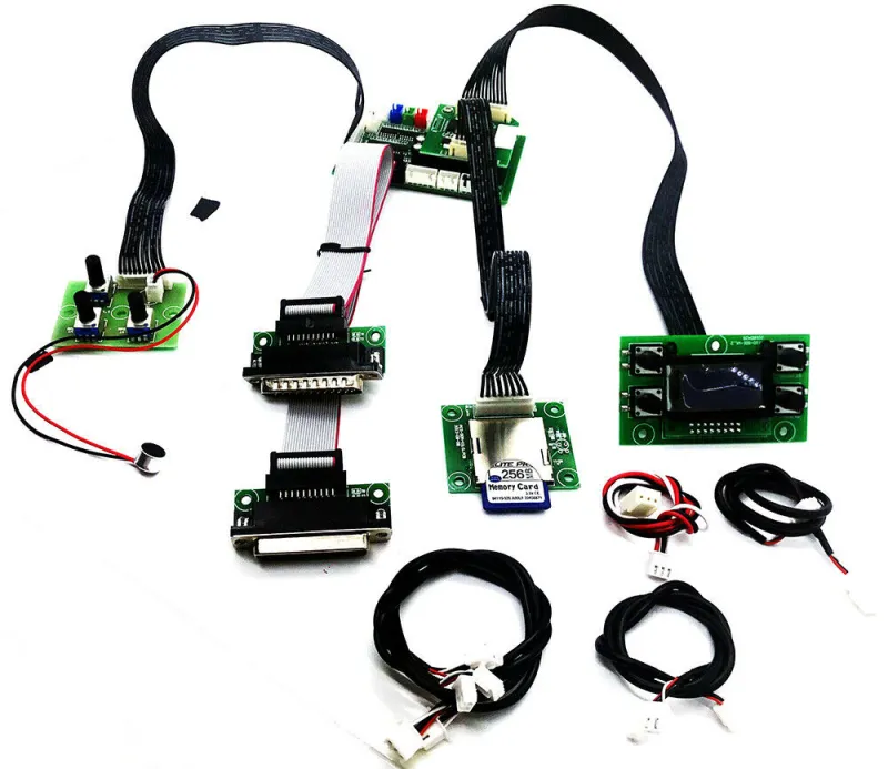 DMX to ILDA Board with Re-write SD Card /ILDA DMX Player Program Write Board