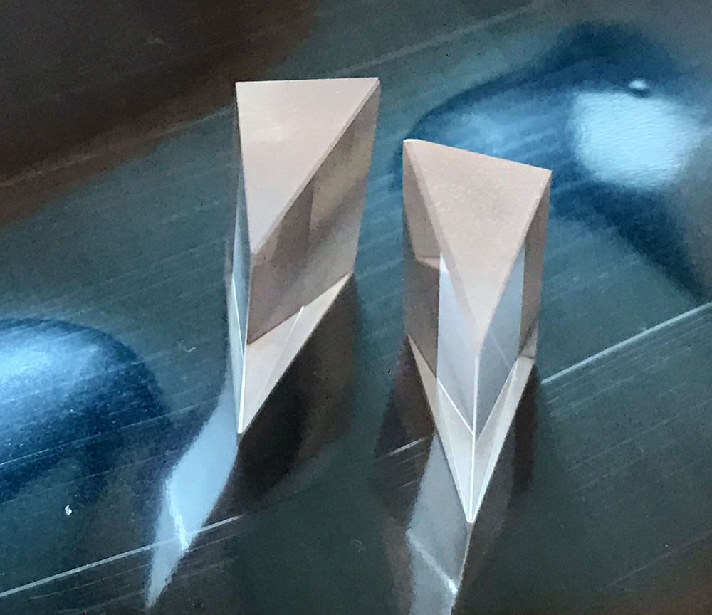 Beam Anamorphic Pair of Prisms for 405nm-470nm High Power Blue Laser Diode/Laser Beam Corrective Prisms