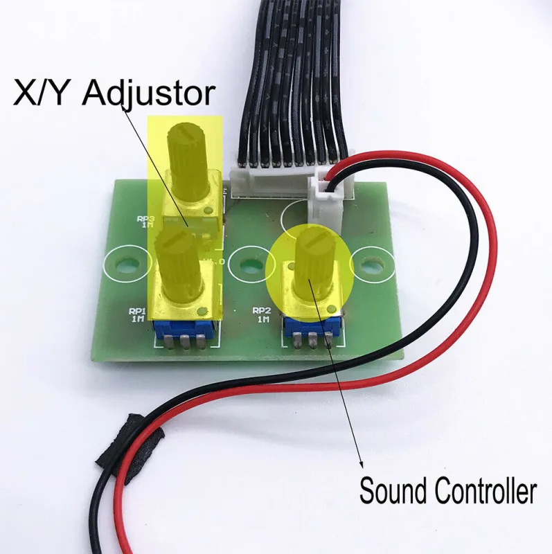 DMX to ILDA Board with Re-write SD Card /ILDA DMX Player Program Write Board