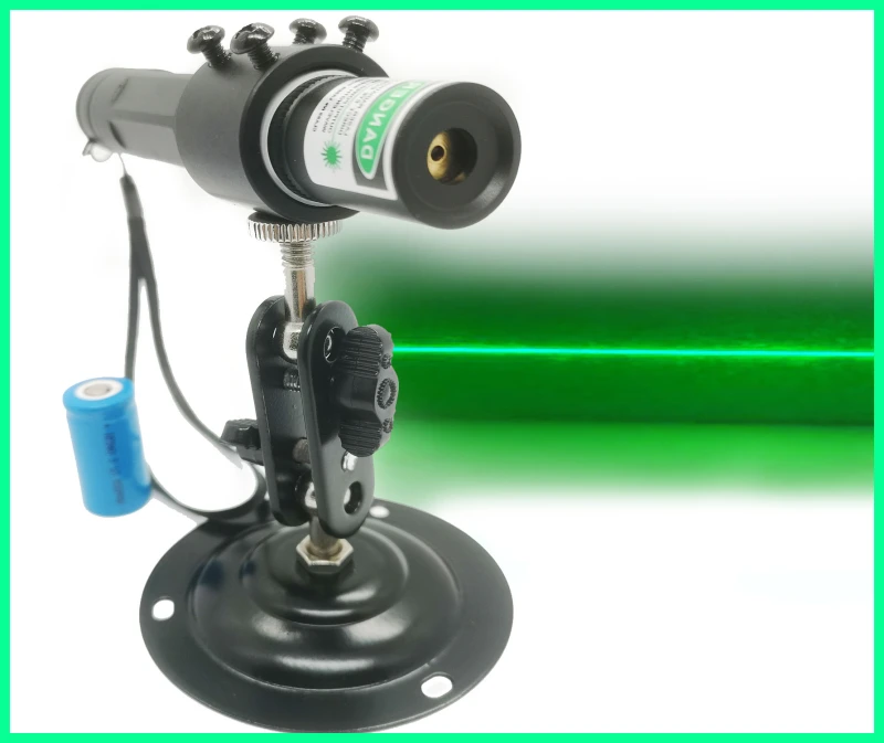 Techhood 22*122 100mW Green ( 520nm) Word-Line Laser Module/3.7V