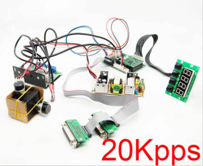 20Kpps Middle Speed Galvo Scanner for Laser Show Lighting/RGB Laser System Scanner
