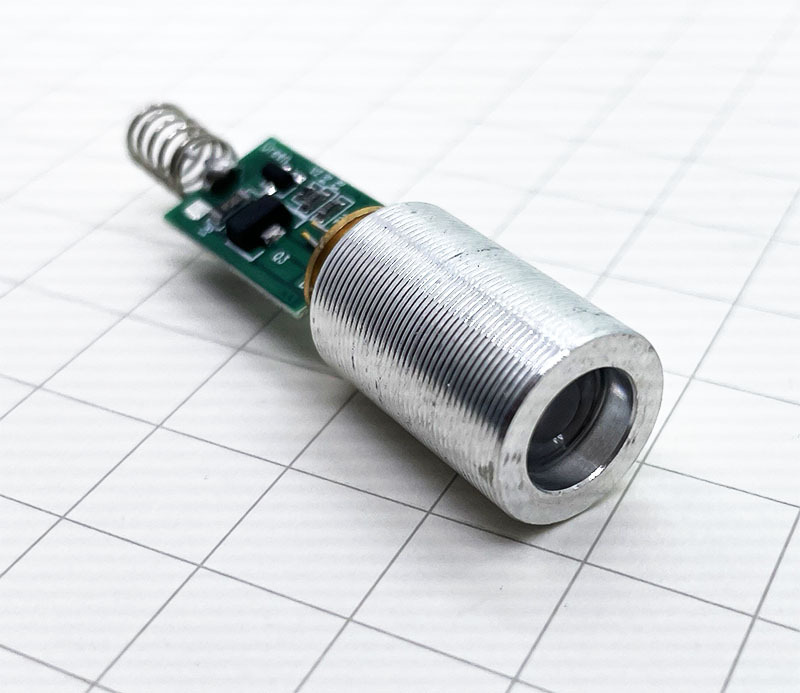 Techhood 13*30 5-10mW Yellow Green (561nm) Dot Laser Module/3V-3.7V