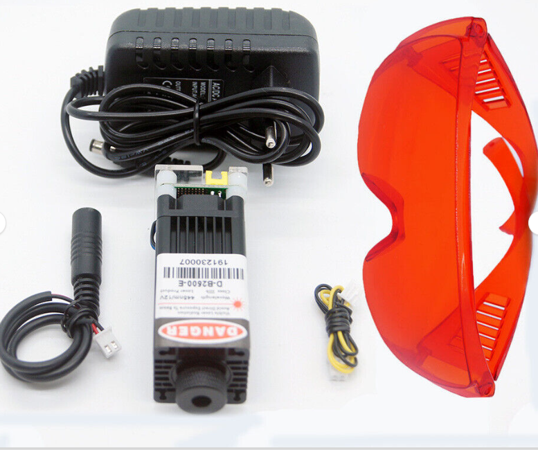 2W+ 450nm Blue Focusing Laser Module (12V) With TTL/PWM