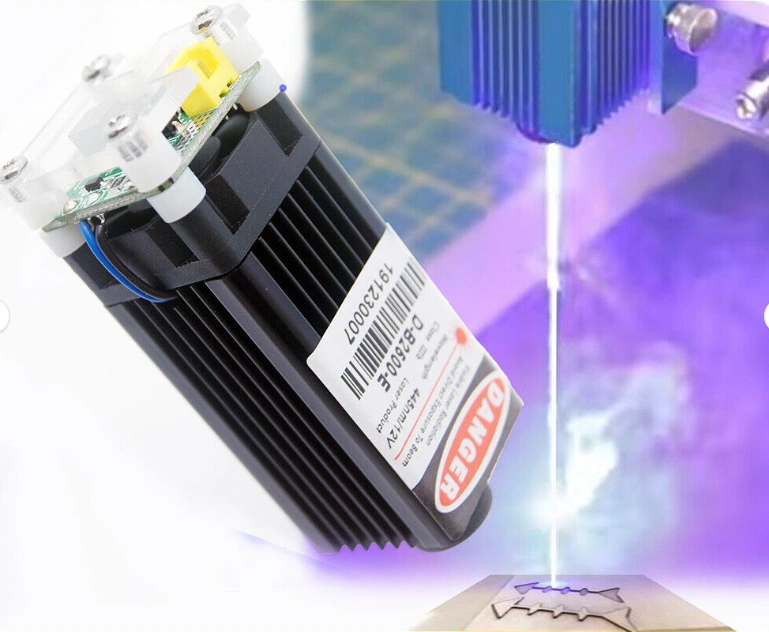2W+ 450nm Blue Focusing Laser Module (12V) With TTL/PWM