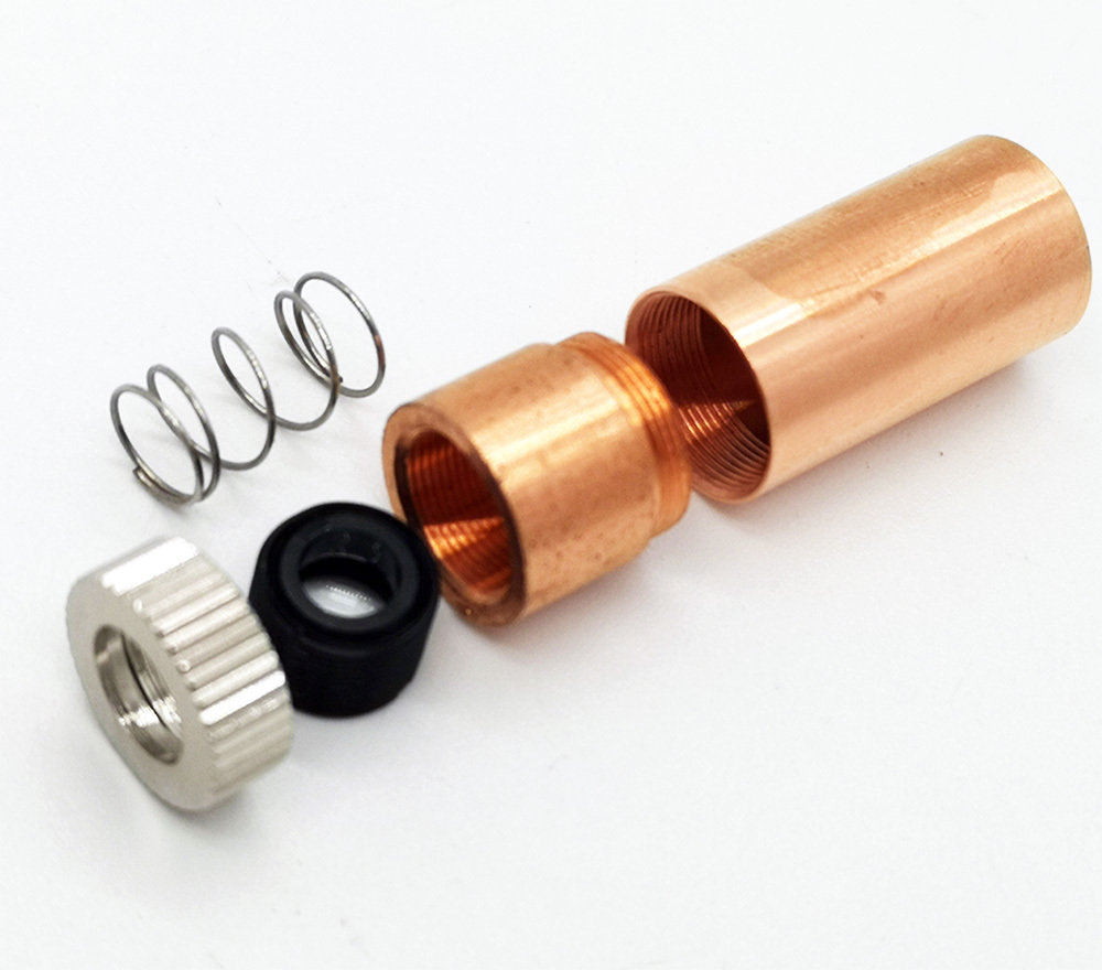 10x Copper housing for 9mm Laser Diode/Laser Diode enclosure With Acrylic lens