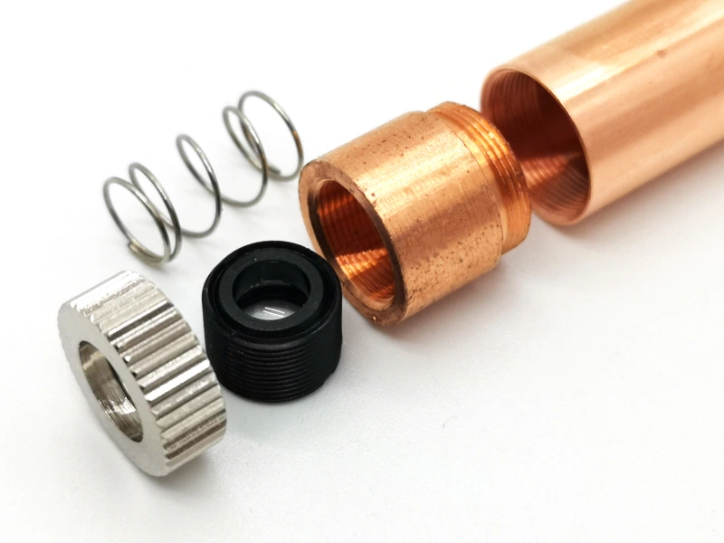10x Copper Housing for 3.8mm Laser Diode/Laser Diode Enclosure With Acrylic Lens