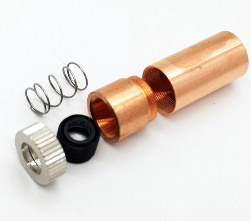 10x Copper housing for 5.6mm Laser Diode/Laser Diode enclosure With Acrylic lens